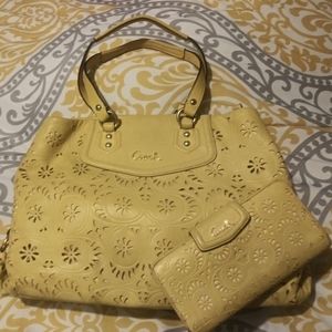 Coach purse and wallet
